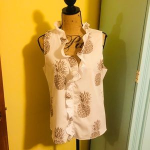 💋Spring break No brand name cotton blouse